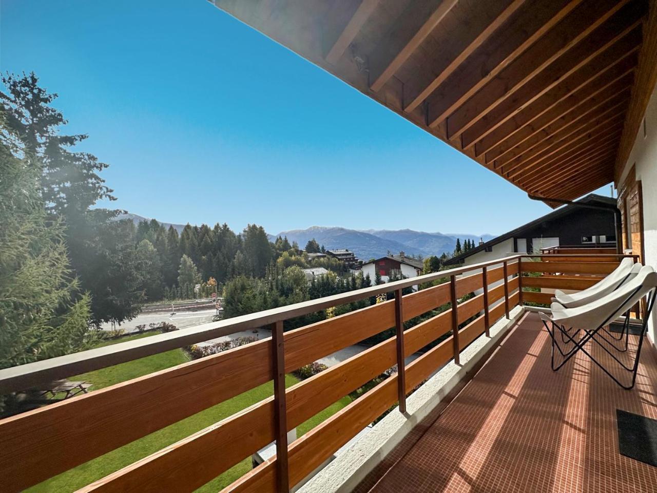 La Jacinthe De Crans Διαμέρισμα Εξωτερικό φωτογραφία